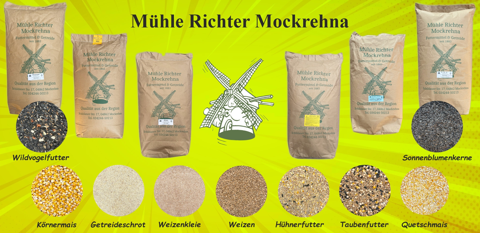 Mühle Richter Mockrehna hier erhältlich