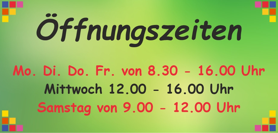 Öffnungszeiten