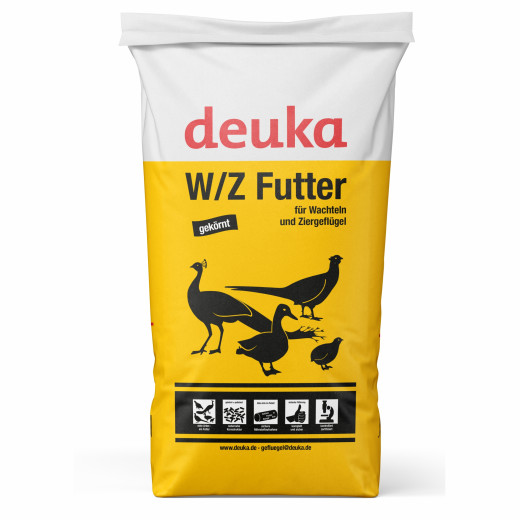 Deuka Wachtelfutter und Ziergeflügel (W/Z) 25 kg Pellets