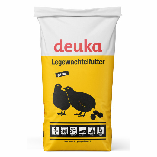 Deuka Legewachtelfutter 25 kg Pellets