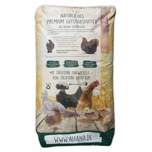 ALFANA Zwerg- u. Ziergeflügelfutter 25 kg