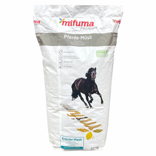 Mifuma Kräuter Mash für Pferde 20 kg